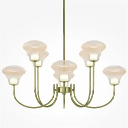 Подвесной светильник Dynasty 3000K 30Вт (Латунь)