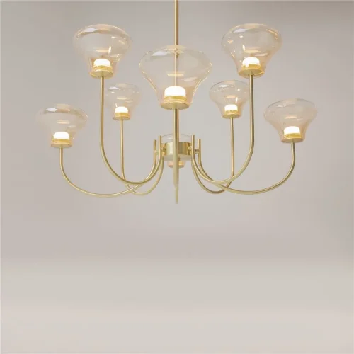 Подвесной светильник Dynasty 3000K 30Вт (Латунь) - фото 12