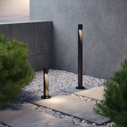 Светильник садово-парковый светодиодный Recess черный 35177/S черный