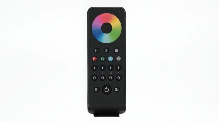 Сенсорный пульт RS4 IC71 RGBW/RGB (RF2,4GHz, 4 zone, 3VDC (AAAx2pcs) - фото I