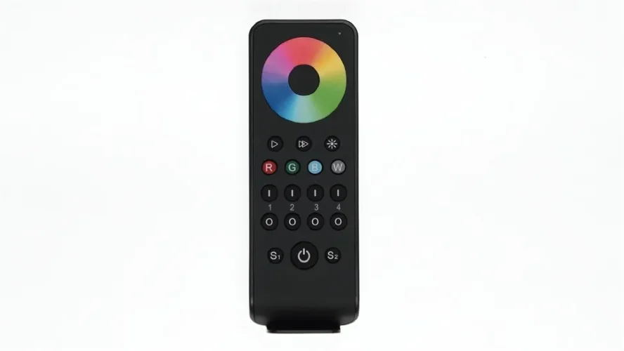 Сенсорный пульт RS4 IC71 RGBW/RGB (RF2,4GHz, 4 zone, 3VDC (AAAx2pcs) - фото I