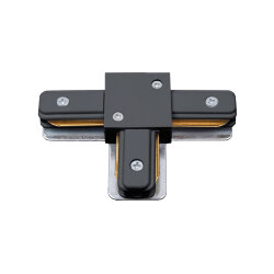 UBX-Q122 G31 BLACK 1 POLYBAG Соединитель для шинопроводов типа G, Т-образный Однофазный, Черный.