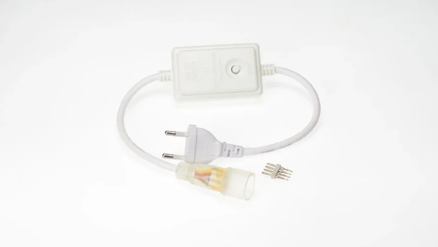 Сетевой шнур для подключения Led Neon RGB 14mm 8A - фото I