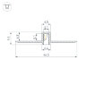 Профиль LINIA7-FANTOM-2000 ANOD (Arlight, Алюминий) 052377 - фото 3