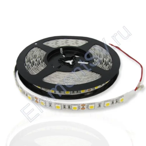 Светодиодная лента LUX class , 5050, 60 led/m, Warm White,12V, IP20 - фото.