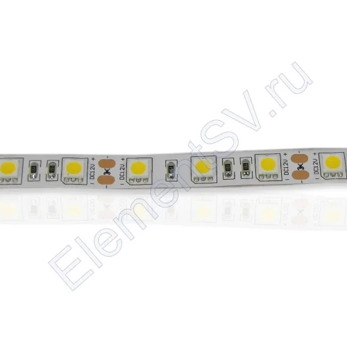 Светодиодная лента LUX class , 5050, 60 led/m, Warm White,12V, IP20 - фото 2.