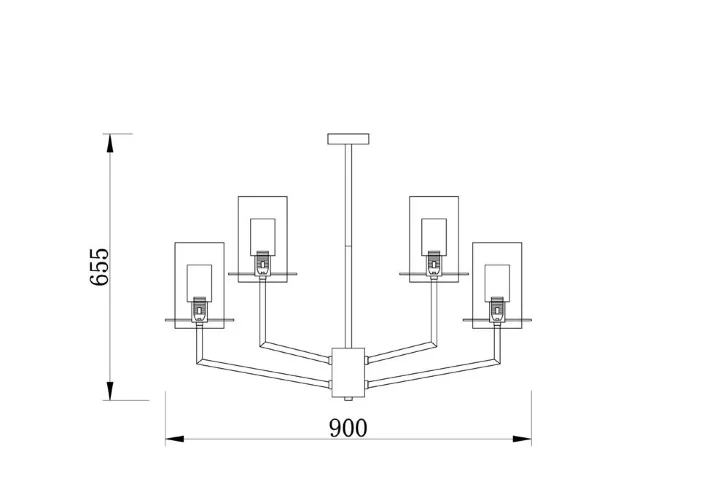 Подвесной светильник Freya FR5206PL-09FG (Французское золото) - фото 2
