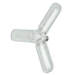LED-P65-24W-SPFS-E27-CL-P3 PLP32WH Лампа светодиодная для растений, Форма P лепестковая, прозрачная, Спектр для фотосинтеза с высокой цветопередачей