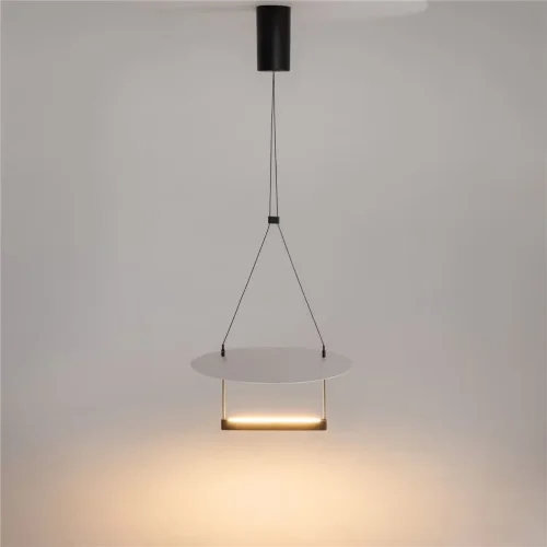 Подвесной светильник Ambience 3000К 23Вт (Черный) - фото 7