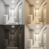DK6511-WH/1 Накладной светильник, LED, 50W, IP 20, 3000K - 6500K, белый, металл, полимер. Фото 5