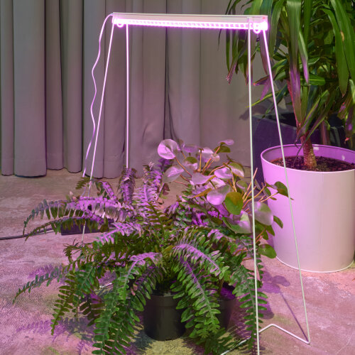 ULI-P56-18W-SPBR IP20 WHITE Светильник для растений светодиодный линейный, 573мм, выкл, на корпусе, Пластик, Спектр для рассады и досвечивания в период роста, TM ФитоЛето - фото 5