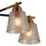 Люстра FR4015PL-05BBZ Келло / Kello E27x5 (Черный и Бронза) FR4015PL-05BBZ - фото 7