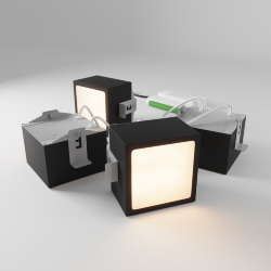 Светильник WOLTA PRO ГАЛАКТИКА ДВО10-36-051-3К-Ч с БАП ЕМ3 Матовый