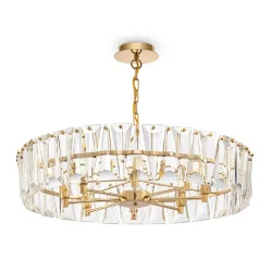 Подвесной светильник Puntes E14х8 (Золото)