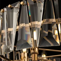 Подвесной светильник Puntes E14х8 (Золото)