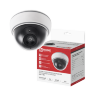 Муляж камеры видеонаблюдения потолочный купольный DVC-1-WH 3АА белый IP20 IN HOME - Фото