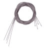 UFL-H05 SILVER 4x250 POLYBAG Комплект тросиков с ограничителями для подвесного монтажа, 4шт, по 250см, диаметр 1.5мм, Цвет серебристый - фото 1