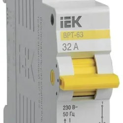 Выключатель-разъединитель трехпозиционный 1п ВРТ-63 32А KARAT IEK MPR10-1-032