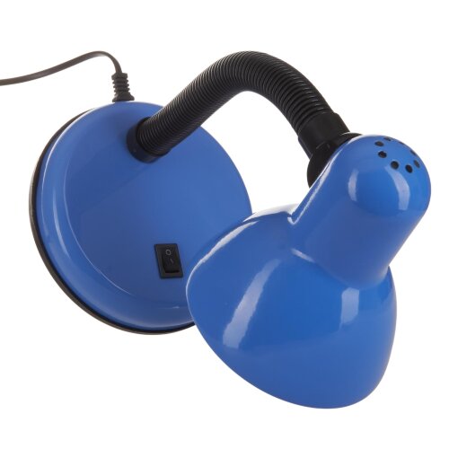 TLI-204 Светильник настольный, Цоколь E27, Цвет голубой. - фото 4