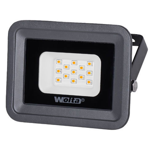 Светодиодный прожектор WOLTA WFLY-10W/06 10Вт 3000К IP65 - фото 1.