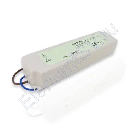 Блок питания SP-D 24V 75W 3,1A IP67 - фото.