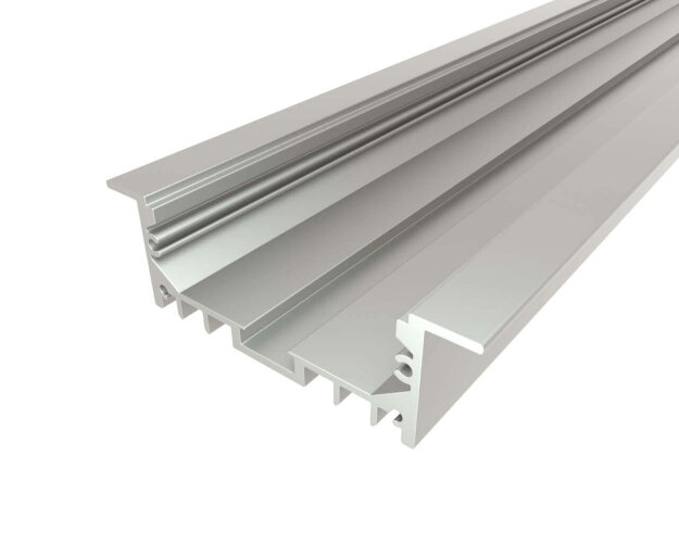 Профиль врезной алюминиевый LC-LPV-2063-2 Anod - фото