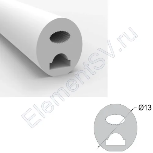 Cиликоновая оболочка T13D S18 (D13mm, pcb 5mm) - фото.