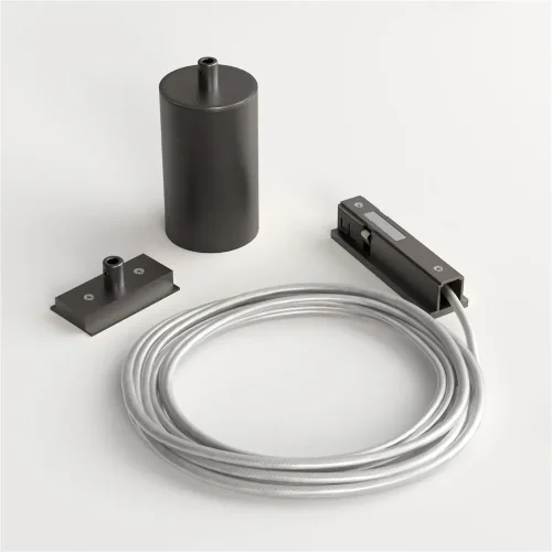 Titan Line Подвесной комплект для подключения трековой системы освещения к питанию титан боковой 85009/00 85009/00 - фото