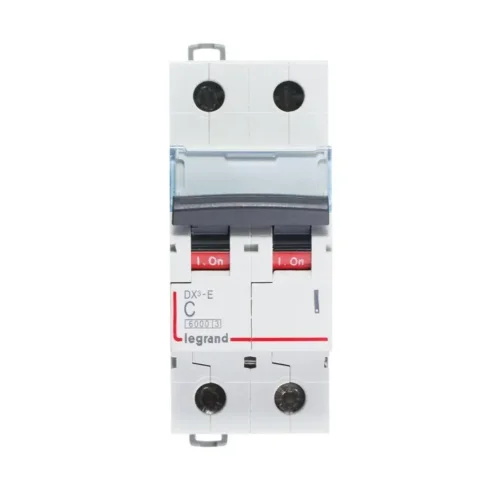 Выключатель автоматический модульный 2п C 32А 6кА DX3-E 6000 2мод. 230/400В Leg 407280 - фото 3