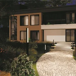 Ландшафтный светильник Blitz 3000К 20Вт IP 65 (Графит)