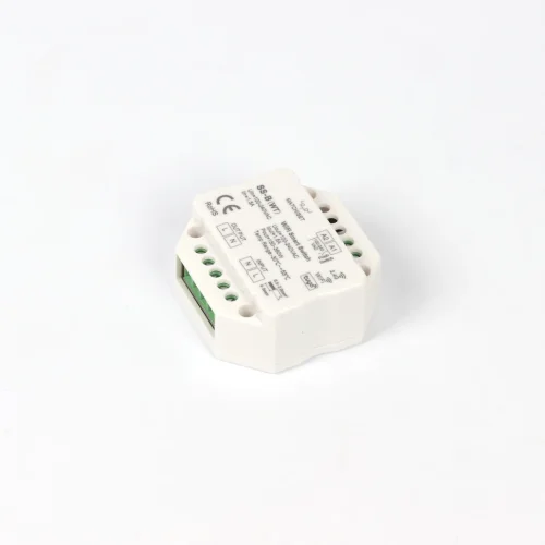 Умный выключатель SS-B(WT) KZ6 (WiFi, 2.4G, tuya, 100-240VAC, 1ch x 1.5A, 150-360W) - фото I