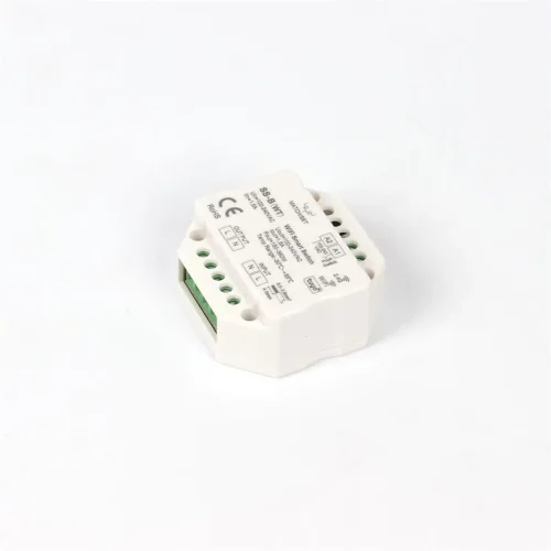 Умный выключатель SS-B(WT) KZ6 (WiFi, 2.4G, tuya, 100-240VAC, 1ch x 1.5A, 150-360W) - фото I