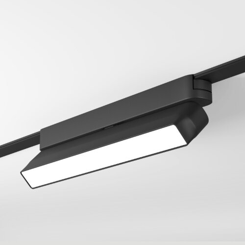 DK5333-BK Светильник для трека Air, серия Linear 4000 со светодиодом, L230*W26*H60мм, 48V DC, 9W, RA?90, 120°, 4000K, IP20, черный, алюминий.