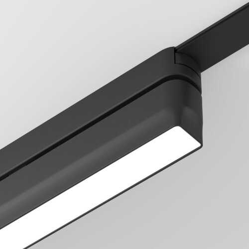 DK5333-BK Светильник для трека Air, серия Linear 4000 со светодиодом, L230*W26*H60мм, 48V DC, 9W, RA?90, 120°, 4000K, IP20, черный, алюминий. Фото 3