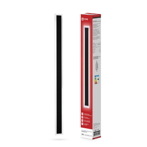 Светильник уличный светодиодный ДБУ MARS60-20AC-ВL 20Вт 3CCT 600x80 IP54 черный IN HOME - Фото