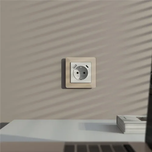 Рамка из акрила на 1 пост Acrylic айвори W0012743 - фото 6