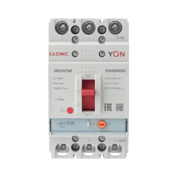 Выключатель автоматический MGS125 3P 40-50A 25kA YON MGS125M-3TAMF0050