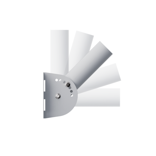 Кронштейн универсальный для консольного светильника К1Н-0-0,2-БМ белый - фото 4.