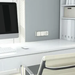 Выключатель одноклавишный проходной Gallant слоновая кость W5012003