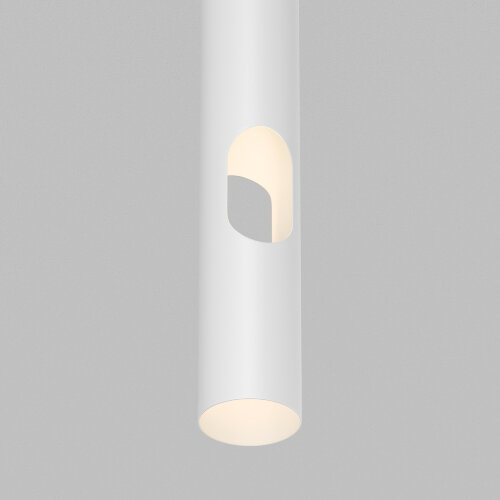 DK4045-WH Подвесной светильник, с декоративным вырезом, IP 20, до 15 Вт, LED, GU10, белый, алюминий. Фото 3