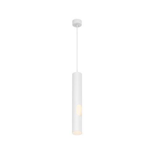 DK4045-WH Подвесной светильник, с декоративным вырезом, IP 20, до 15 Вт, LED, GU10, белый, алюминий. Фото 5