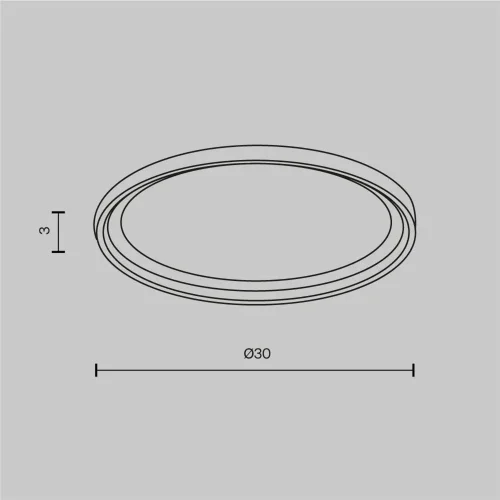 Фиксирующее кольцо для серии Intro GU10 черный (Черный) - фото