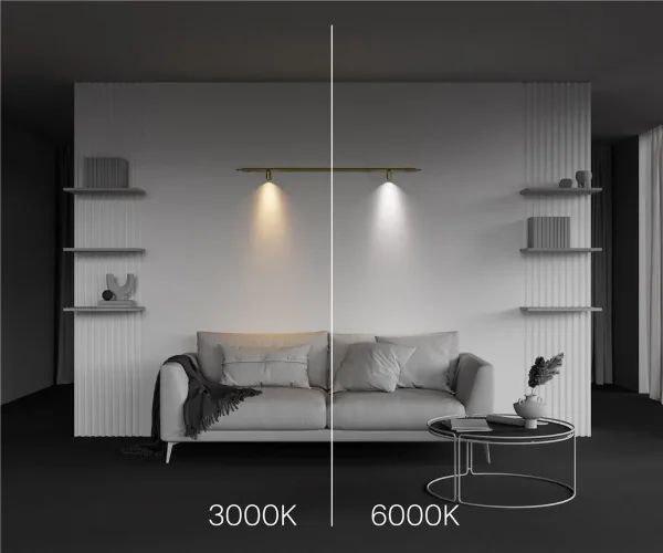 Светильник Focus Led для системы освещения Axity 3000/6000К 5Вт 36° (Латунь) - фото 10