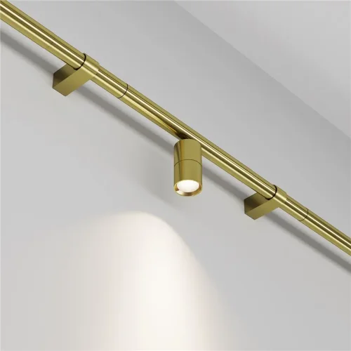 Светильник Focus Led для системы освещения Axity 3000/6000К 5Вт 36° (Латунь) - фото 9