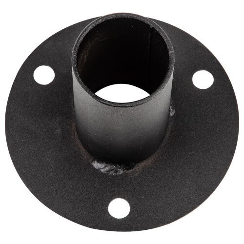 UFP-E11BN-095 BLACK Опора с крышкой для садово-парковых светильников, Высота 95мм, Материал металл, Цвет черный - фото 3