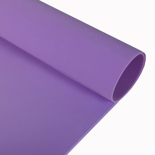 VR-PE7 20T20-S50X50-PWF011 SOFT Violetta-Лесная фиалка Фоамиран зефирный, толщина 2мм, лист 50х50см, в пачке из 10 листов, TM Volpe Rosa - фото 1