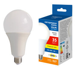 LED-A95-35W-3000K-E27-FR-SLS Лампа светодиодная, Форма A, матовая, Теплый белый свет 3000K