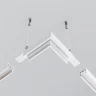 Коннектор угловой Exility накладной низкопрофильный (Белый) TRAM034CL-41W - фото 3