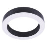 ULO-K18B 20W-4000K-R30 IP40 BLACK Светильник линейный светодиодный подвесной, Кольцо, диаметр 30см, Белый свет 4000K, 2200Лм, Алюминий, Цвет чёрный, TM Uniel - фото 3