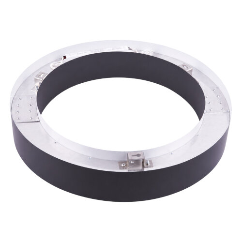 ULO-K18B 20W-4000K-R30 IP40 BLACK Светильник линейный светодиодный подвесной, Кольцо, диаметр 30см, Белый свет 4000K, 2200Лм, Алюминий, Цвет чёрный, TM Uniel - фото 4